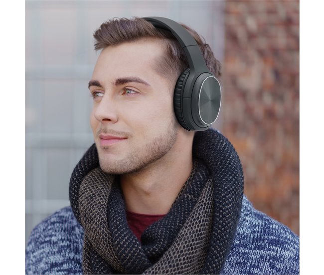 Auriculares Inalambricos Bluetooth ANC 618320 Metronic Negro