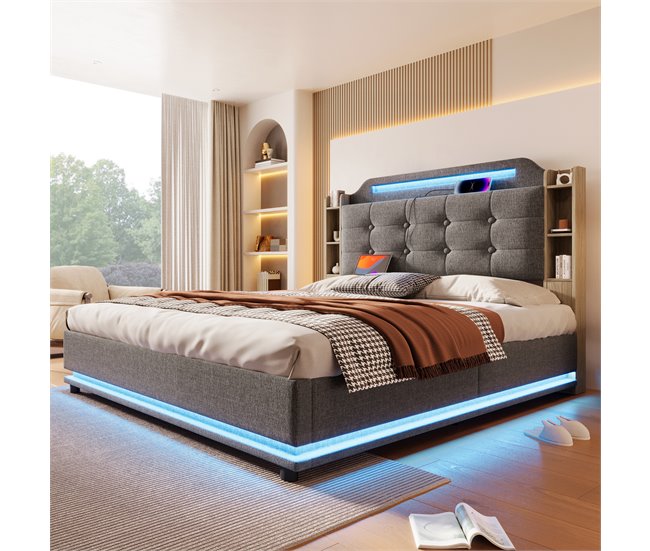 Canapés abatibles Gris