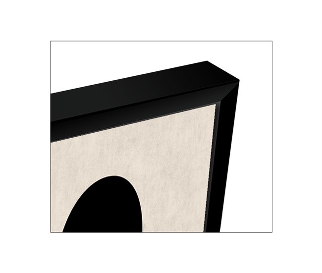 Cuadro deco art AMOR 50x70cm marca MARCOMUEBLE  Negro