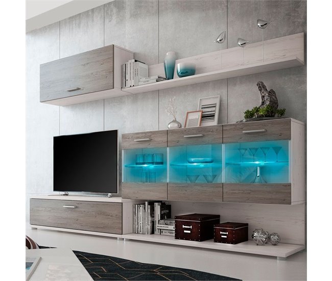 Mueble de comedor Zafiro 250 Gris Claro