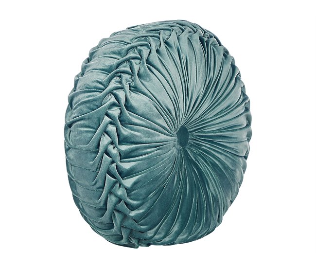 Beliani Cojín decorativo UDALA 40x40 Azul/ Verde