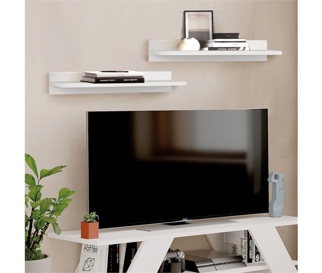 Estante Pared 1 Balda 60 Blanco