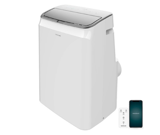 Aire acondicionado portátil ForceClima 14800 Soundless Heating Connected Cecotec Blanco
