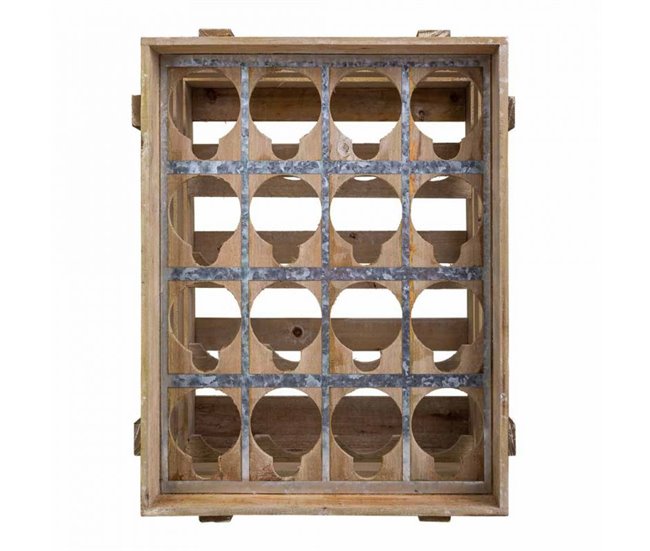 Cajón botellero de madera Marron