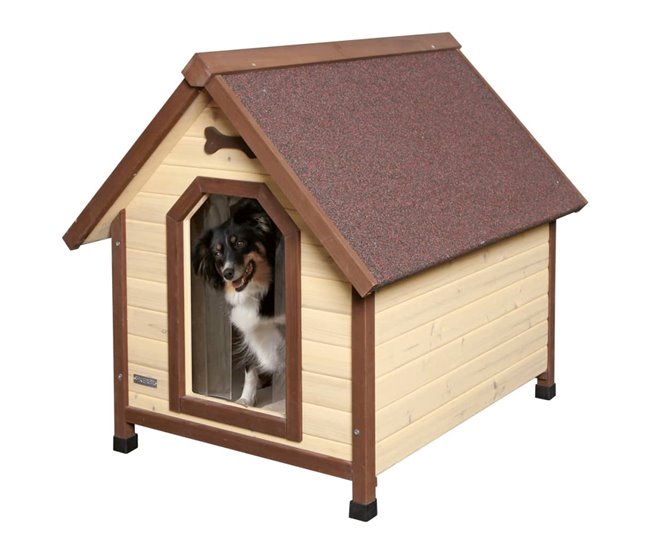 Caseta Para Perros Beige
