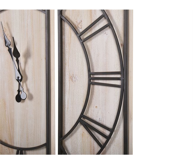 Beliani Reloj de pared COATLAN Marron