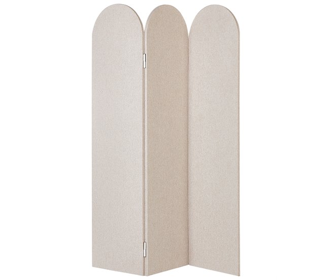 Beliani Mampara SLIMMY Beige