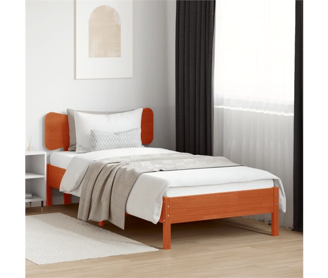 Cabecero cama - Mueble cabecero 105 Marron