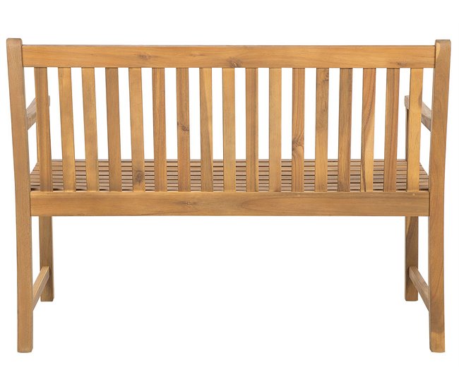 Beliani Banco Madera de acacia con certificado FSC® VIVARA Marron