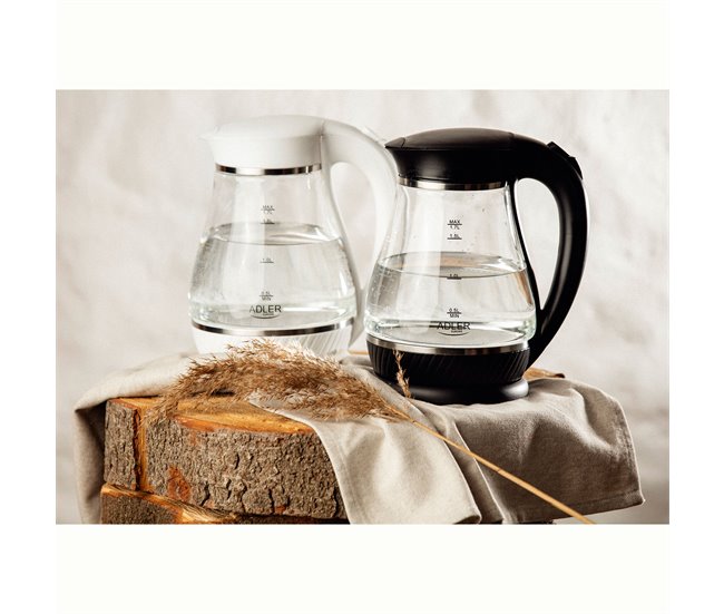 Hervidor de Agua Eléctrico Adler AD 1274W Blanco