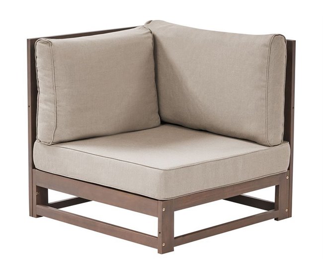 Beliani Conjunto de jardín TIMOR Madera