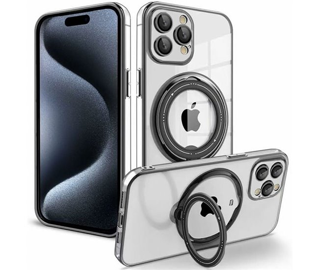 Funda para Móvil iPhone 15 Pro Negro
