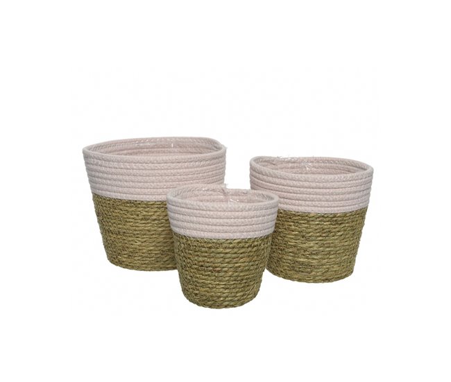 Cesta RITA fibra vegetal 