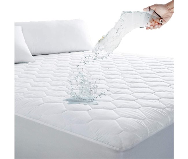 Protector Acolchado PU Impermeable transpirable 
