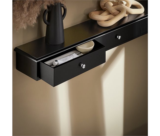 Estante de Pared con 3 Cajones SoBuy FRG43-L-HG 93 Gris