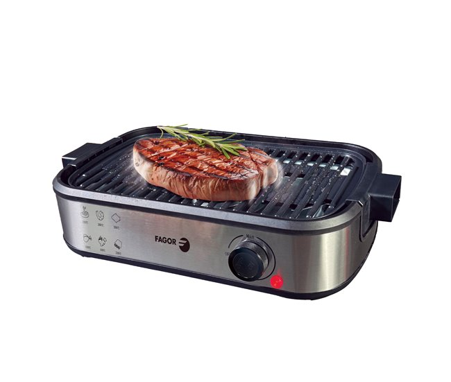 Plancha de asar FAGOR FGE1560 1800W Negro