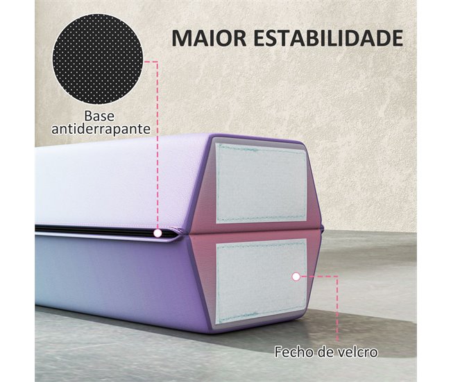 Barra de Equilibrio Plástico, EVA SPORTNOW Multicolor