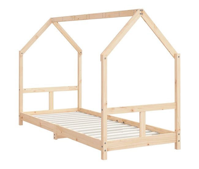 Estructura De Cama Para Niños 206x85 Marron