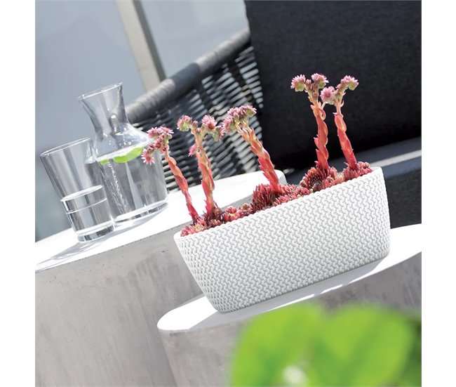 Jardinera Para Balcón Splofy Case 4L Antracita