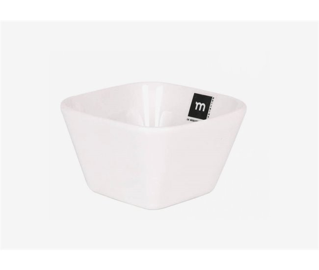 Bol SNACK 12x6cm ceramica blanca Blanco