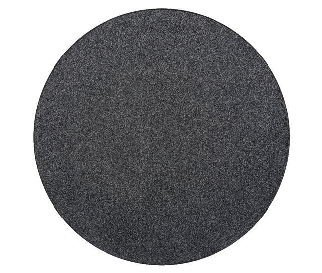 Alfombra EXCELLENCE círculo 141 llanura 100x100 Negro