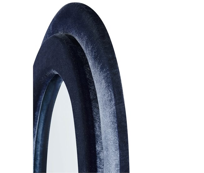 Beliani Espejo CULAN 60x4 Azul