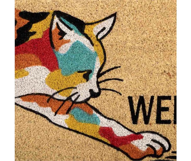 Felpudo de pvc impreso Blanco