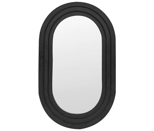 Beliani Espejo MASSILLY 43x4 Blanco