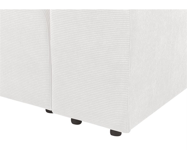 Beliani Sofá modular Pana FALSTERBO Crema