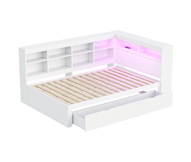 Camas nido 165x222 Blanco