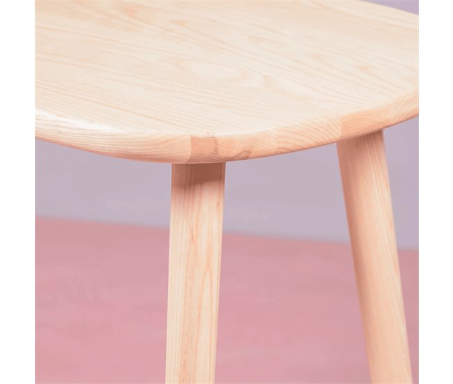 Escritorio de diseño en madera y terciopelo - Cattelan 109x56 Fresno