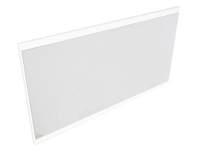 Espejo de pared Alice horizontal Blanco