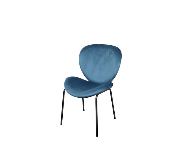 Pack de 2 sillas de comedor TULIPA  Azul