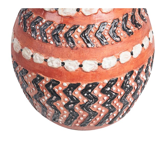 Beliani Jarrón decorativo KUMU Dorado