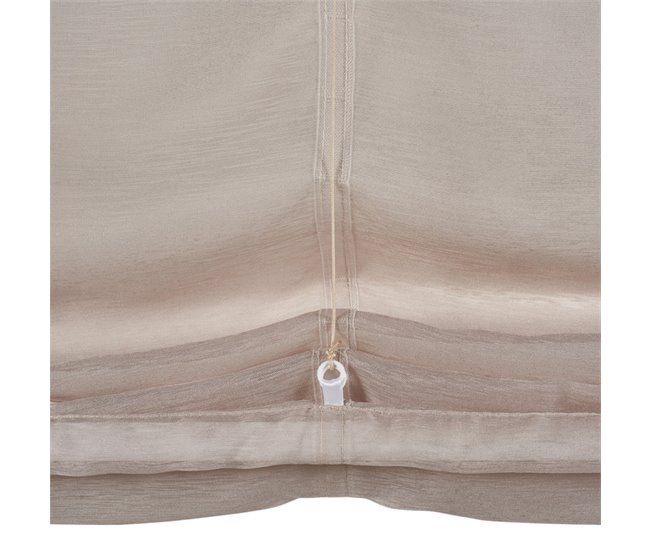 Estores plegables Estor Paqueto Liso Sin Varillas para Ventanas Blanco Veta