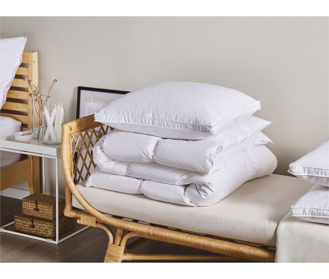 Beliani Almohada VIHREN Blanco