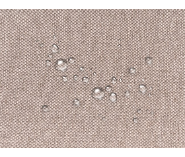 Beliani Sofá de jardín Poliéster LORETELLO Beige