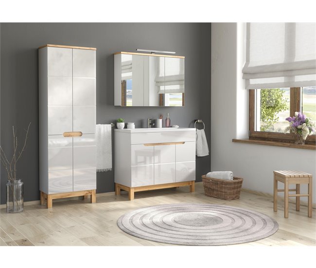 ARMARIO ALTO BALI 60 Blanco