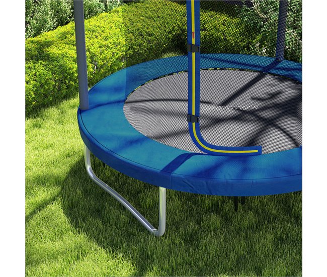 Cama Elástica Acero, PP SPORTNOW Azul