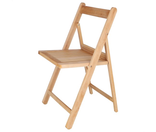 Silla multiusos plegable Natural
