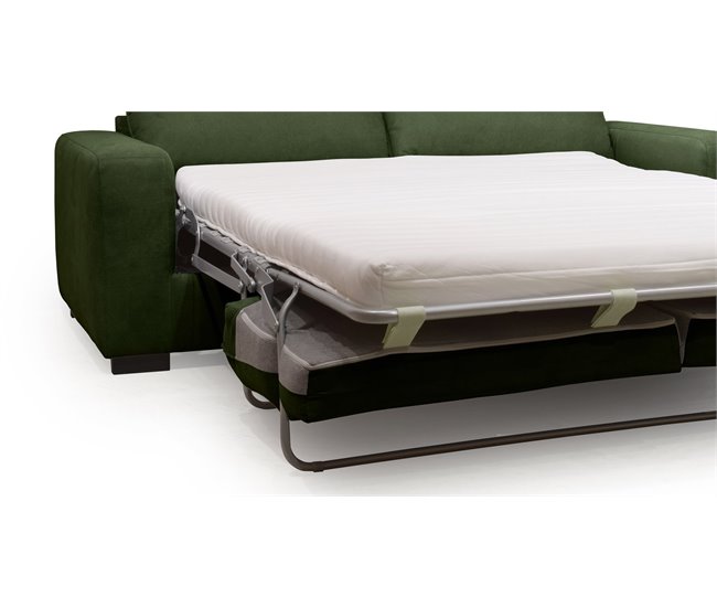 Sofá cama SWEET 2 plazas con apertura italiana Verde