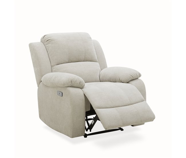 Sillón relax eléctrico RYAN Gris Claro