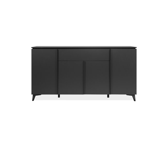Aparador Bertrix 4 Puertas 177 Antracita