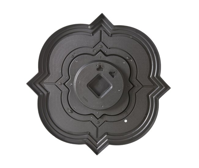 Beliani Espejo decorativo COBETA Negro