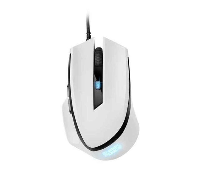 Ratón Gaming SHARK Force II Blanco