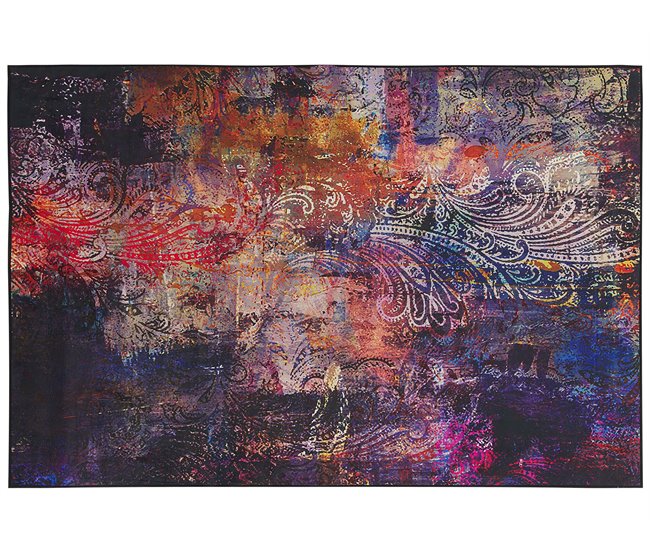 Beliani Alfombra de pelo corto MARDIN 160x230 Multicolor