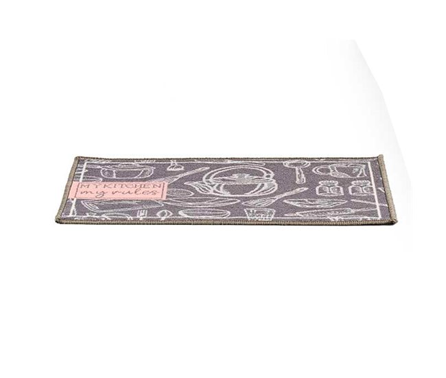 Alfombra multiusos my kitchen colección KINVARA Gris