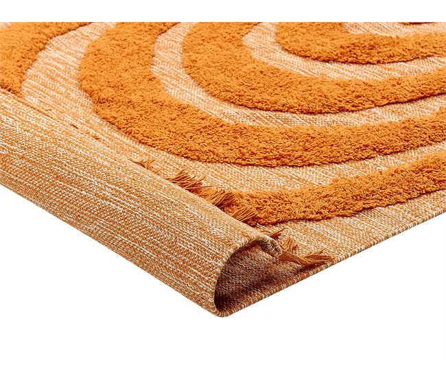 Beliani Alfombra de pelo corto HAKKARI 80x150 Beige
