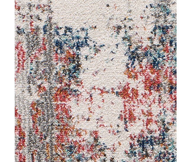 Alfombra de estilo étnico vintage BALAKI - ATTICGO 160x230 Multicolor
