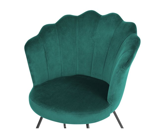 Sillón LOVELOCK Beliani Verde